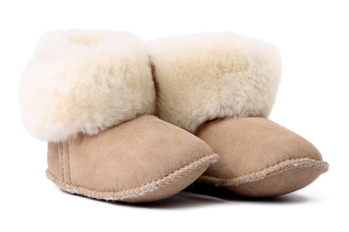 EMU AUSTRALIA Baby Bootie Deluxe B13256 sand, śniegowce dziecięce, rozmiary 19-29,5