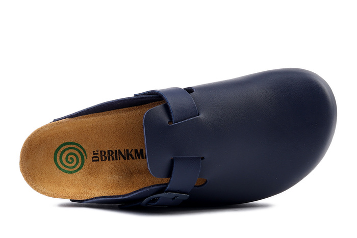 DR. BRINKMANN 500062-05 ocean/navy, klapki damskie