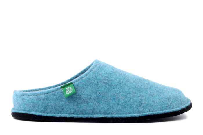 DR. BRINKMANN 320715-51 mittelblau, kapcie damskie