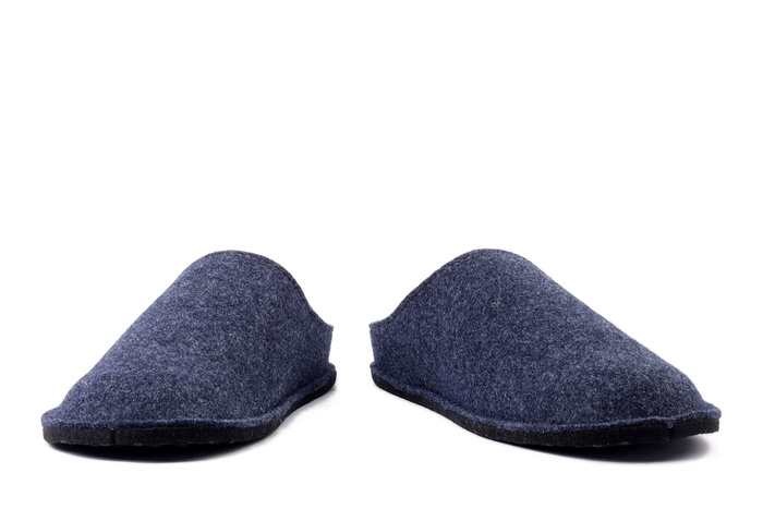 DR. BRINKMANN 220072-05 blau, kapcie męskie