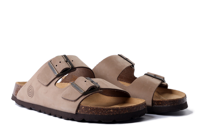 DR. BRINKMANN 600130-08 beige, klapki damskie/męskie