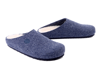 DR. BRINKMANN 320261-05 blau, kapcie damskie