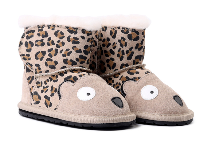 EMU AUSTRALIA Cheetah Walker B11105 sand, śniegowce dziecięce, rozmiary 19-23,0