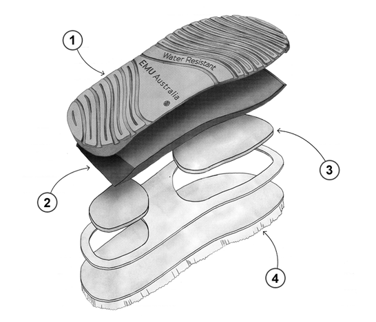 EMU AUSTRALIA W10003 Stinger Mini chestnut, botki damskie