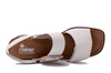 RIEKER 62663-60 beige, sandały damskie