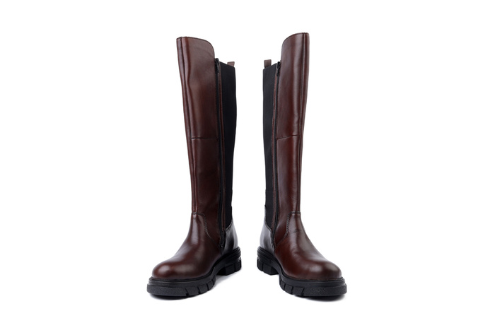 RIEKER Z9158-27 brown, kozaki damskie