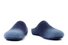 DR. BRINKMANN 320714-51 mittelblau, kapcie damskie