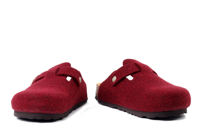 DR. BRINKMANN 320267-41 bordeaux, kapcie damskie