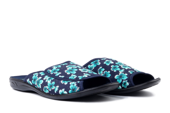 ADANEX 30316 SAK18VD czarny, kapcie damskie