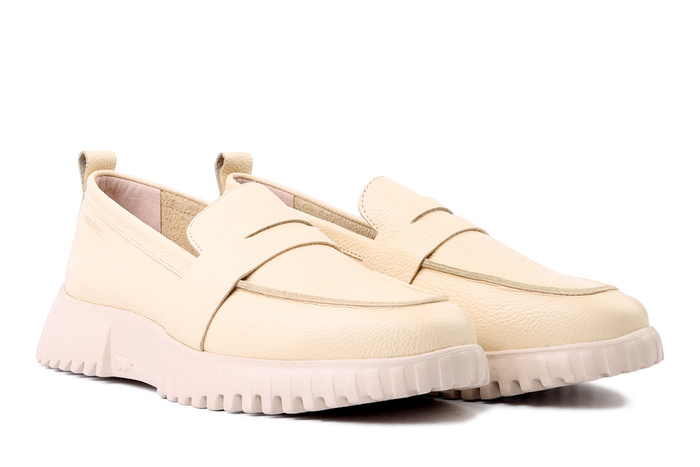 WONDERS A-4410 vanila, półbuty damskie