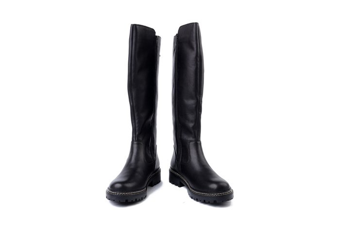 RIEKER REMONTE D0B72-01 black, kozaki damskie
