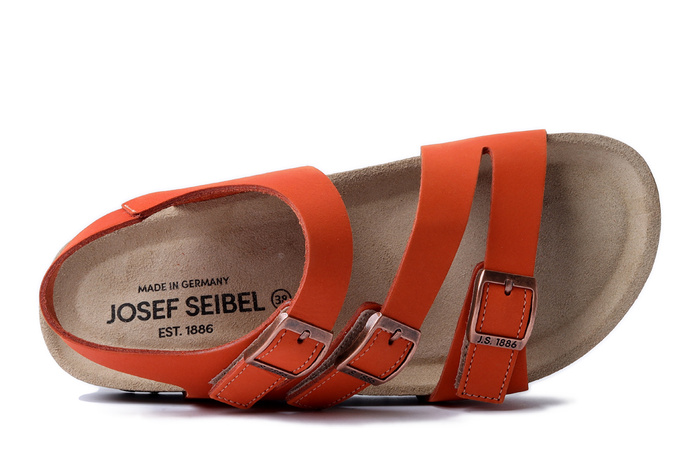 JOSEF SEIBEL Hermine 16 64316 10 840 orange, sandały damskie