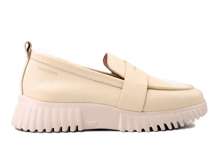 WONDERS A-4410 vanila, półbuty damskie