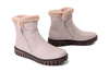 RIEKER Y3481-60 beige, botki damskie