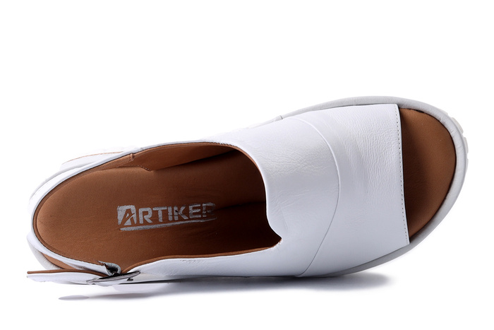 ARTIKER RELAKS 56C0918 biały, sandały damskie