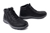 RIEKER TEX 03624-00 black, trzewiki męskie
