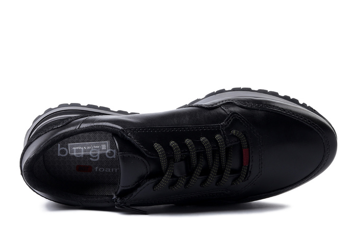 BUGATTI 331-AG805-1000 1000 black, półbuty męskie