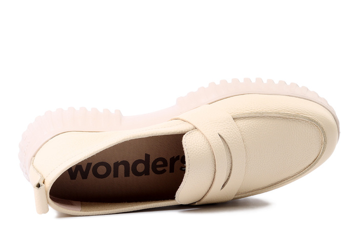 WONDERS A-4410 vanila, półbuty damskie