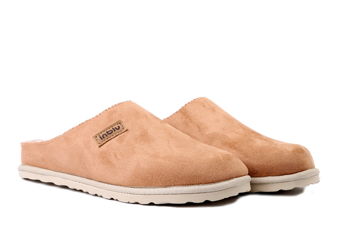 INBLU CS-45 021 camel, kapcie damskie