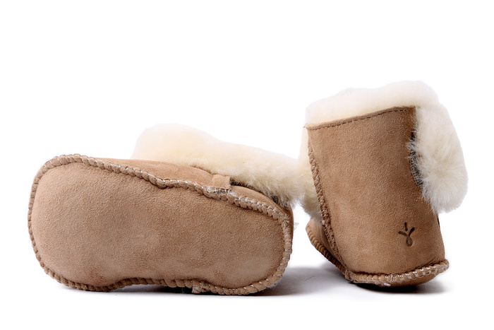EMU AUSTRALIA Baby Bootie Deluxe B13256 sand, śniegowce dziecięce, rozmiary 19-29,5