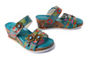 LAURA VITA 0006694 BONITO19 turquoise, klapki damskie