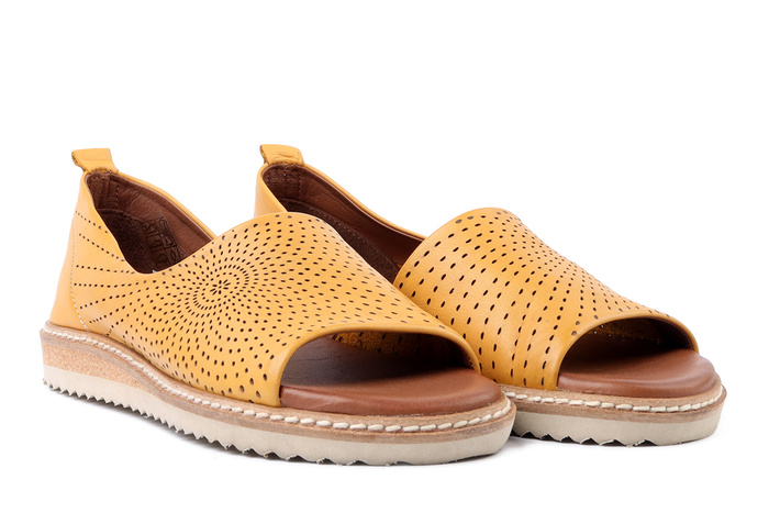 ARTIKER RELAKS 52C0811_1 żółty, sandały damskie