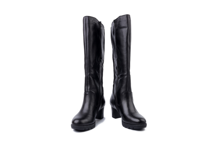 RIEKER 77684-00 black, kozaki damskie