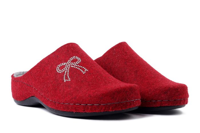 DR. BRINKMANN 320274-41 bordeaux, kapcie damskie