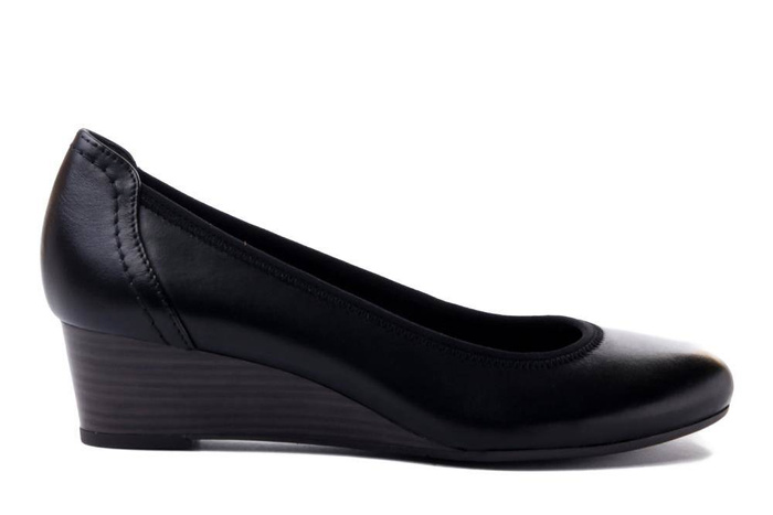 TAMARIS 22320-42 003 black, czółenka damskie