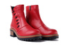 MANITU 960341-04 rot, botki damskie