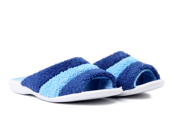 ADANEX 29958 SAK8WVV niebieski, kapcie damskie