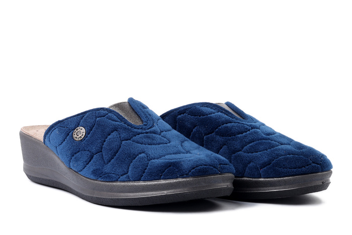 INBLU GI-24 004 granatowy, kapcie damskie