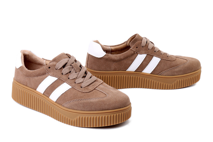 FILIPPO DP6776/26 BE WH beżowo biały, półbuty damskie