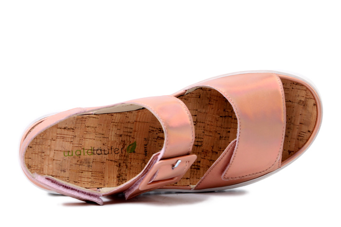 WALDLAUFER 955004156154 melon, sandały damskie