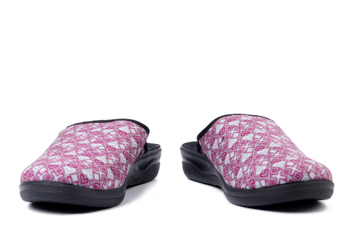 BEFADO 551D 005 różowy, kapcie damskie