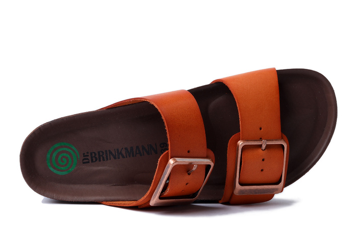 DR. BRINKMANN 700686-82 orange, klapki damskie