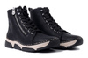 RIEKER 45920-01 black, trzewiki damskie