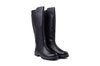 RIEKER REMONTE D0B72-01 black, kozaki damskie