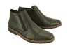 RIEKER 35381-00 black, botki męskie
