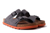 RIEKER 21190-40 grey, klapki męskie