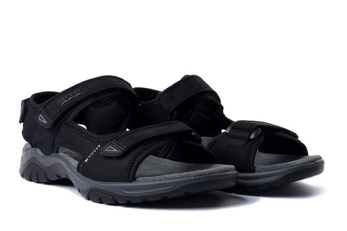 JOSEF SEIBEL 57202 ARLO TE10 100 schwarz, sandały męskie