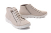 RIEKER 55048-60 beige, trzewiki damskie