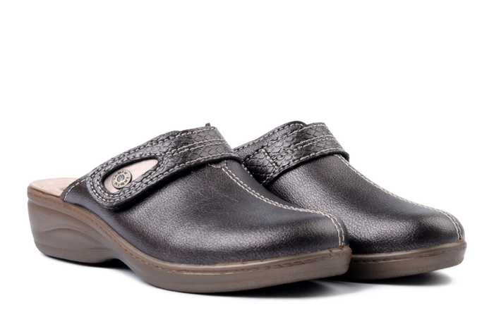 INBLU LY-80 045 szary, kapcie damskie