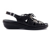 SUAVE 711041-1 black, sandały profilaktyczne damskie