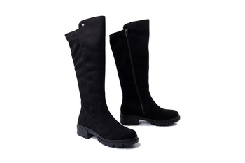 RIEKER 76890-00 black, kozaki damskie