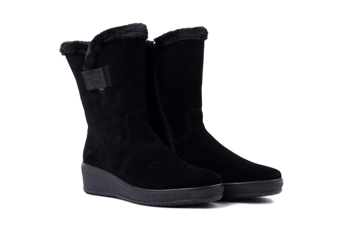 RIEKER Y4456-00 black, botki damskie