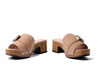 WONDERS D-8852-P sand, klapki damskie