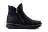RIEKER 73357-00 black, botki damskie