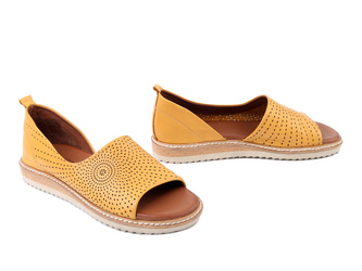 ARTIKER RELAKS 52C0811_1 żółty, sandały damskie