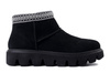 RIEKER W2074-00 black, botki damskie